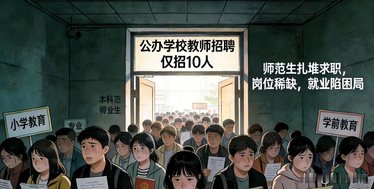 生源锐减下的教育困局：师范生就业何去何从
 
身边的教育变化，正折射出当下深刻的
