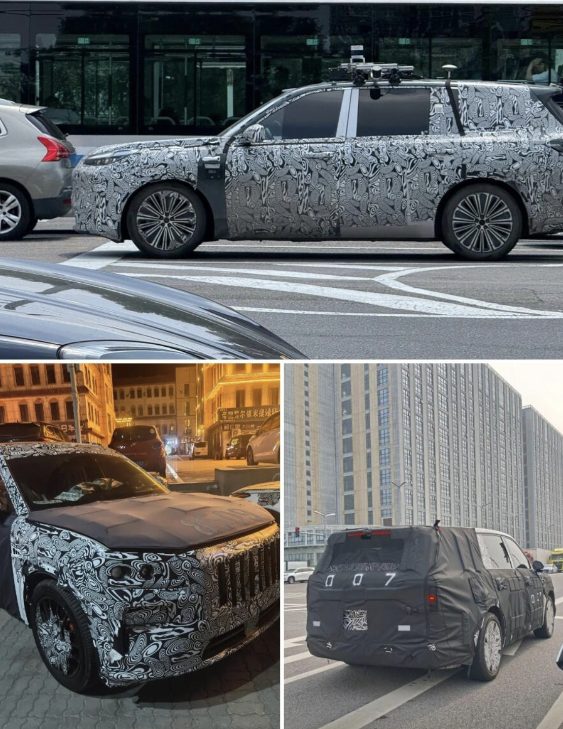 小米小米汽车[超话] 根据假想图，激光雷达融合进车顶，比YU7独立瞭望塔聪明多了
