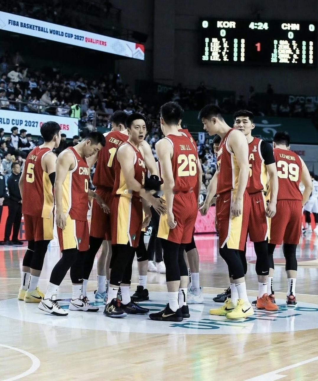 周琦17+15难救主，胡明轩连场0进球张镇麟10中2，韩国轻取男篮2027年国际