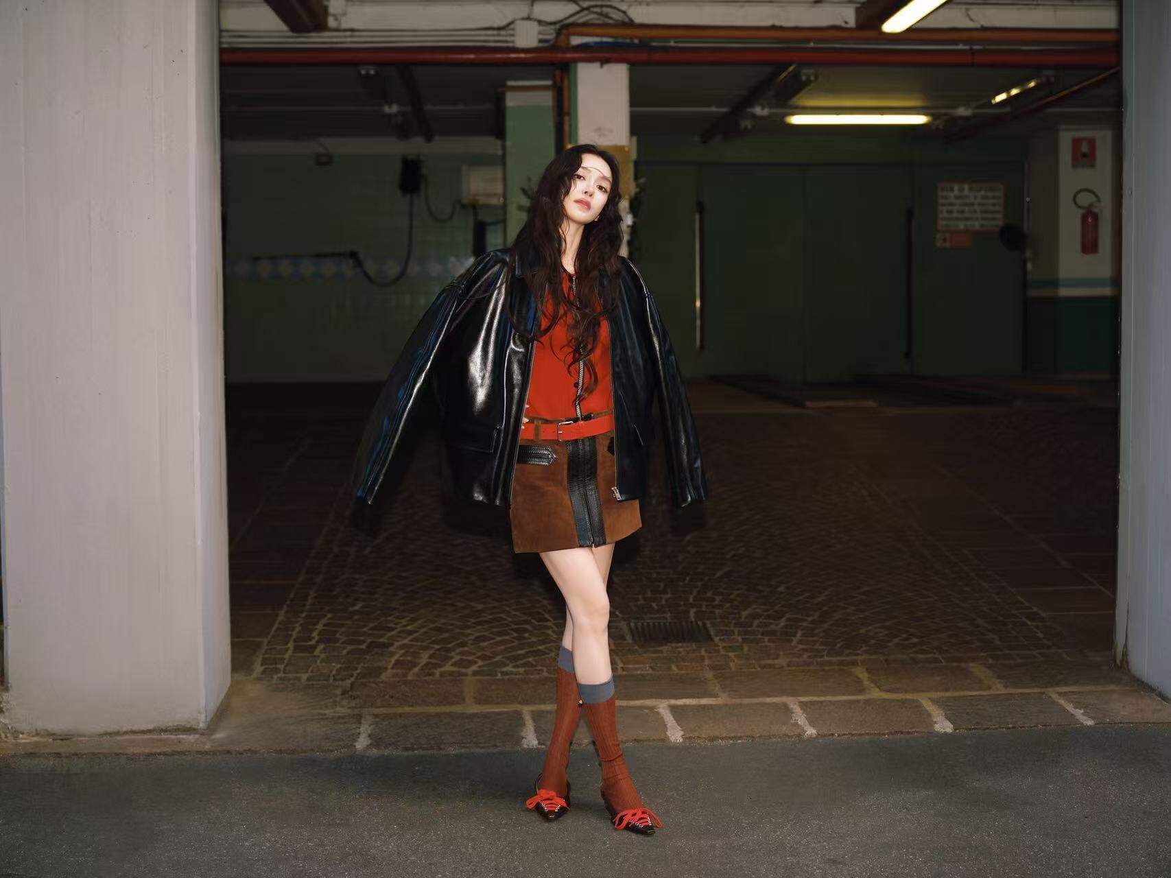 Angelababy in MARNI，继米兰时装周后，又一组美丽大片释出，An
