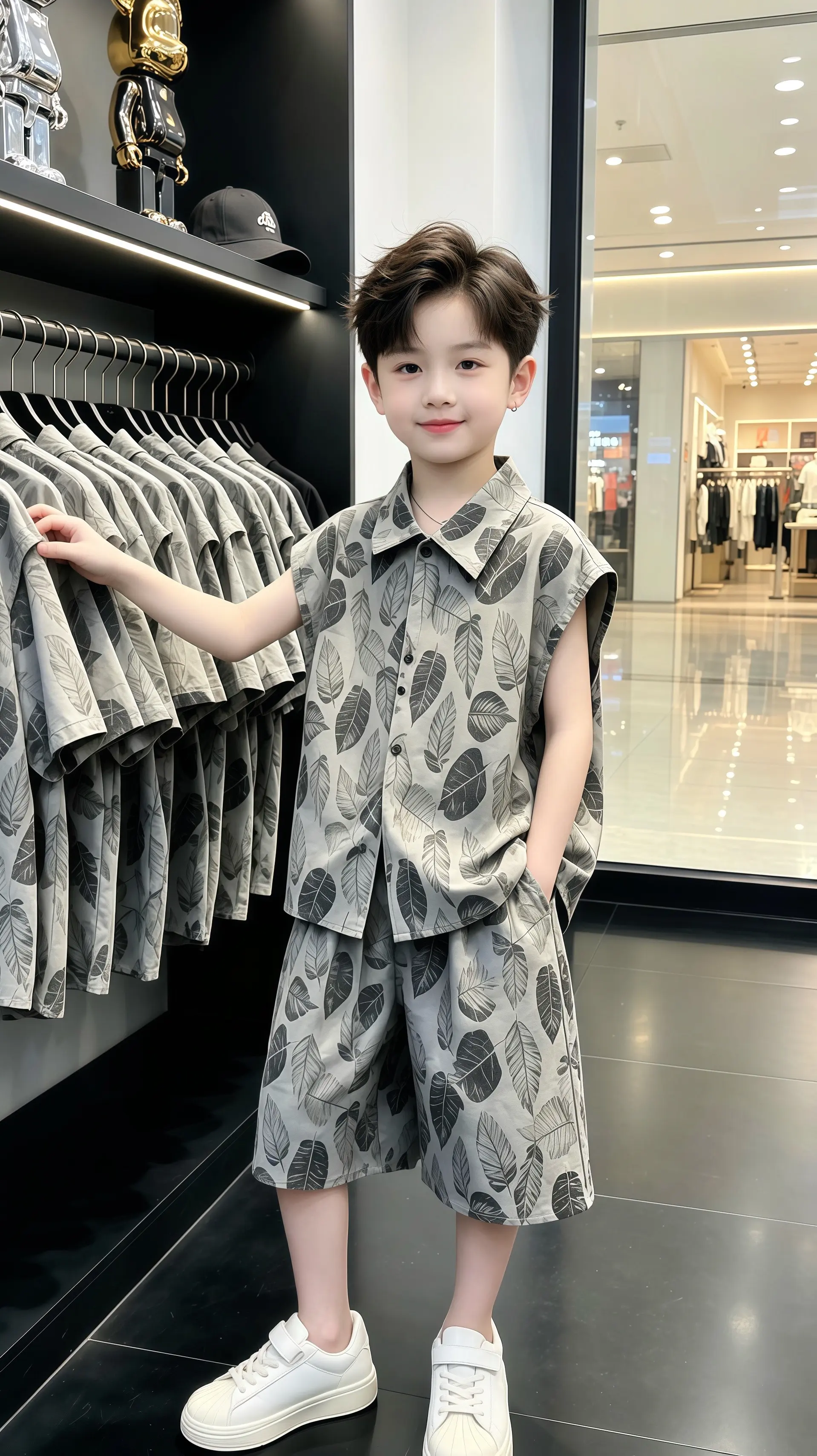 男童穿搭 高品质童装 儿童夏季套装 潮童必备 帅气十足