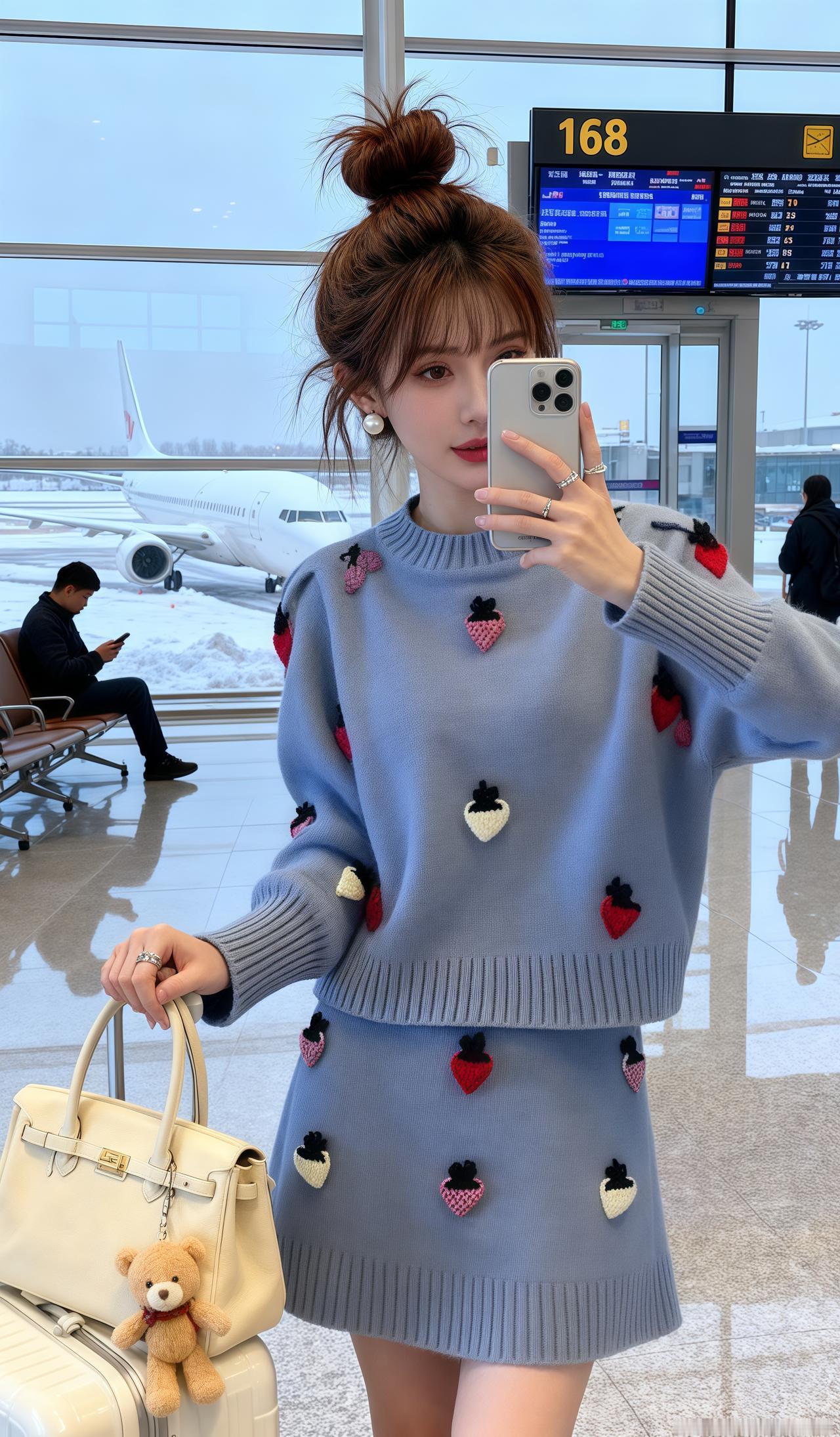 减龄气质 这也太好看了 针织衫 女装穿搭 爱了爱了