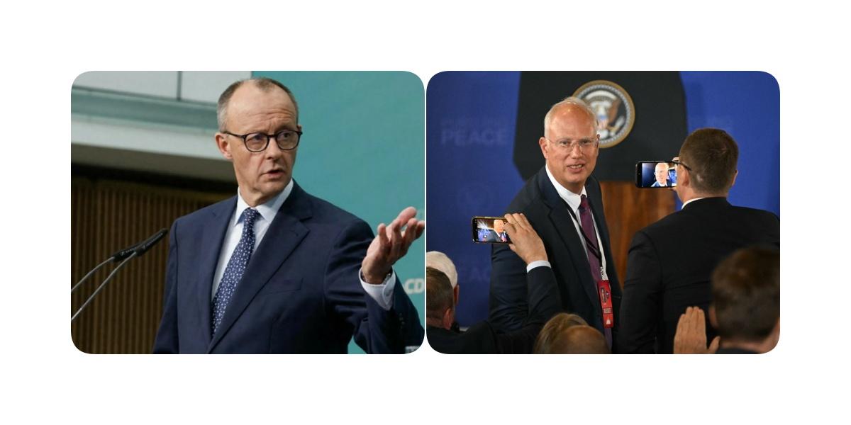 欧洲人坚持先停火后谈判的立场：

德国总理梅尔兹在社交媒体X上发文，“真正的谈判