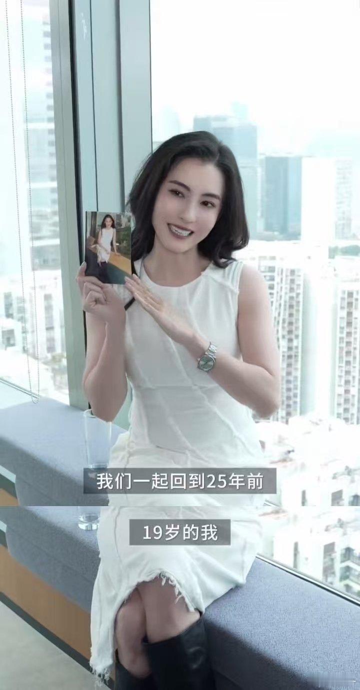 张柏芝说香港一步就是一部电影 不管过去多少年，张柏芝在香港街头依旧耀眼，她本身就