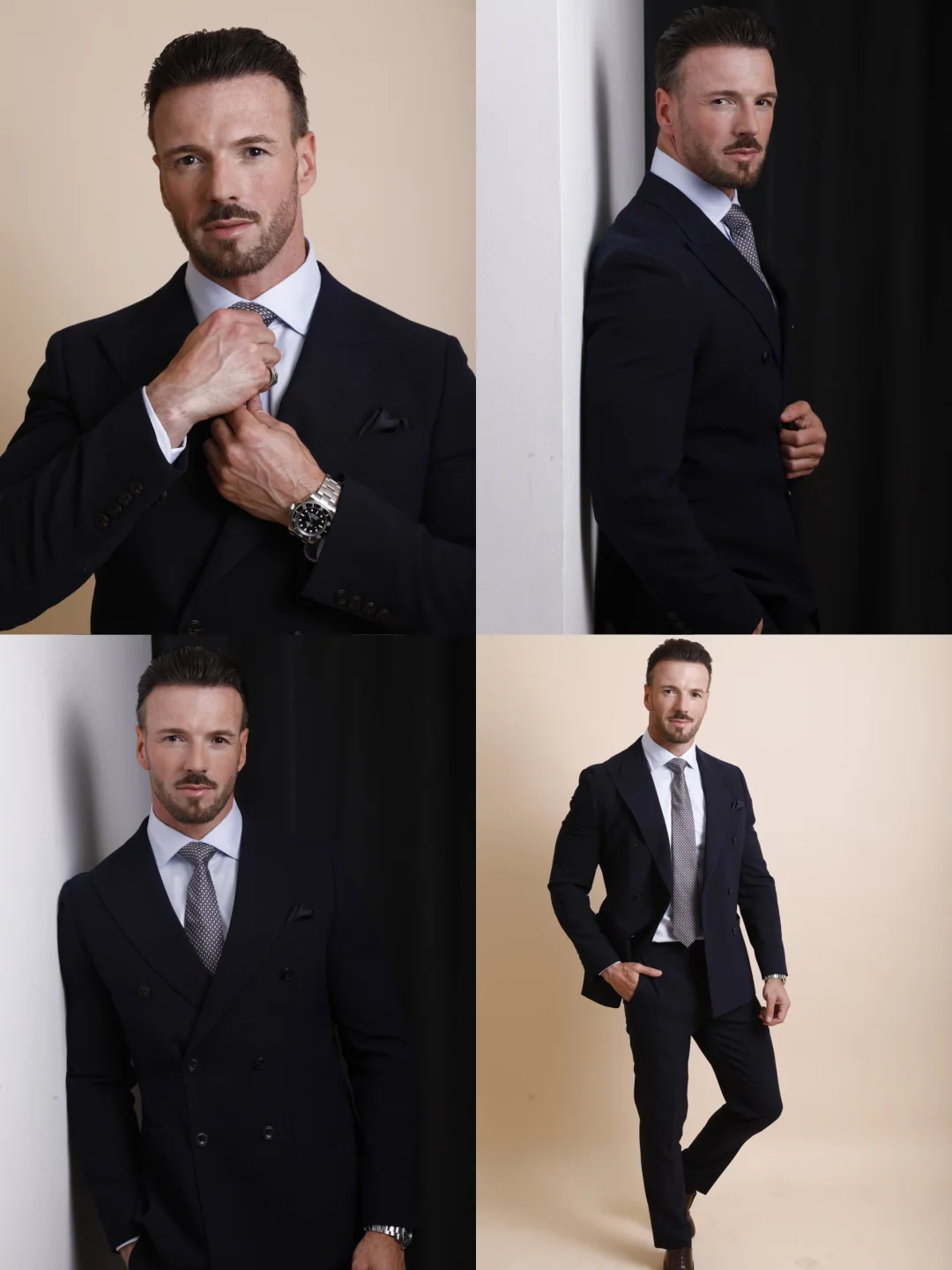 Blake Dawson 西装老公的定妆照