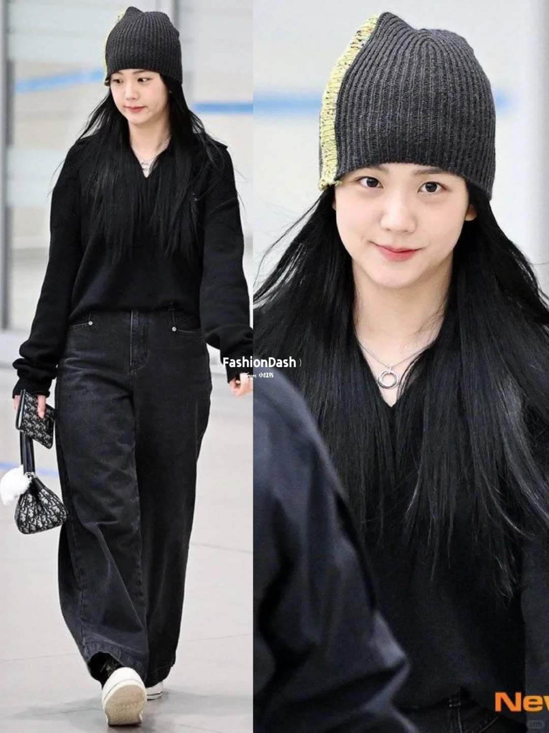 Jisoo今年上半年穿搭，随性舒服为主！！