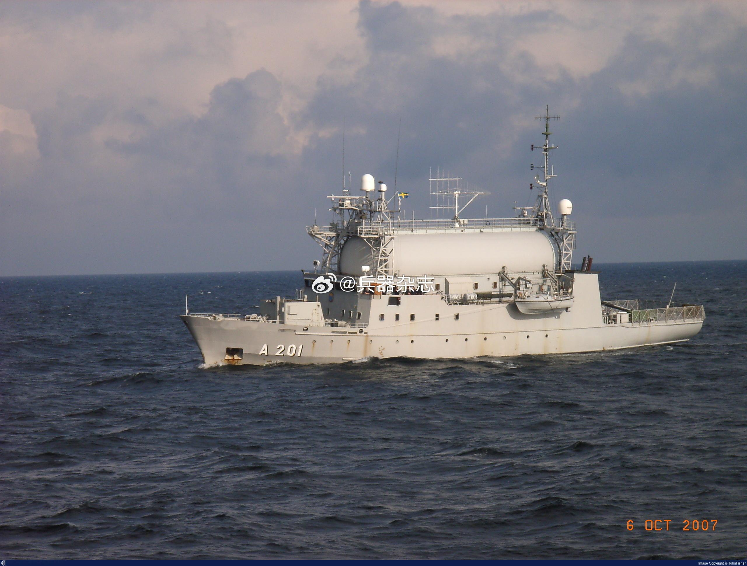 烽火问鼎计划每天认识一件兵器 瑞典重启“猎户座”号情报船 用于海床监测与无人机测