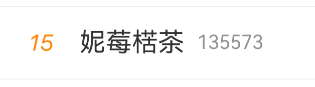 妮莓楛茶 这是啥热搜