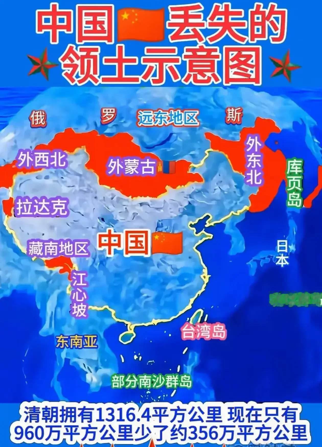 关于拿回全部丢失领土这个事儿，得从多方面看。从实力上讲，中国如今在军事、经济等领