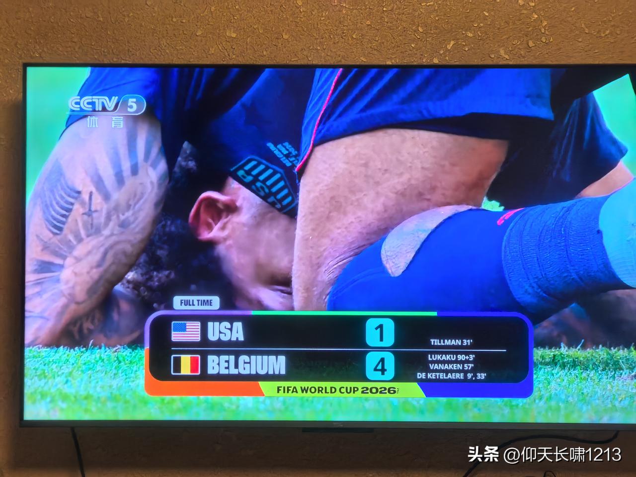 4:1 的比分，是对国际足联，对美国霸权的最好反击！是给那个“不靠谱总裁”最响亮