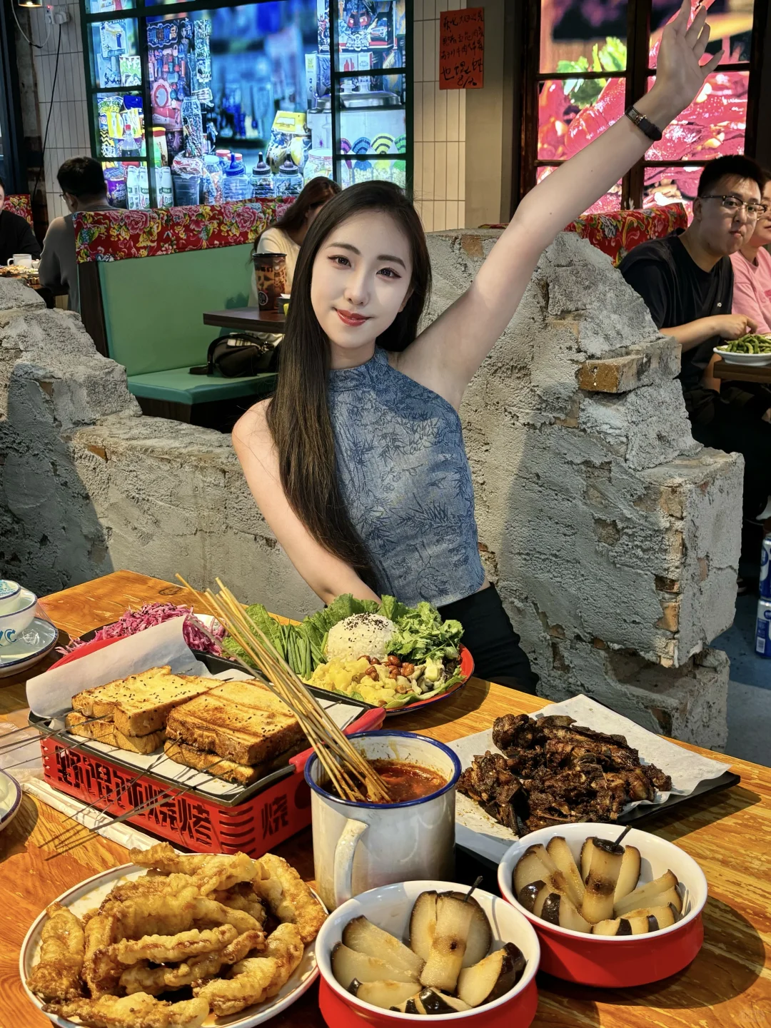 感谢石家庄网友…让我吃到了东北大饭包…