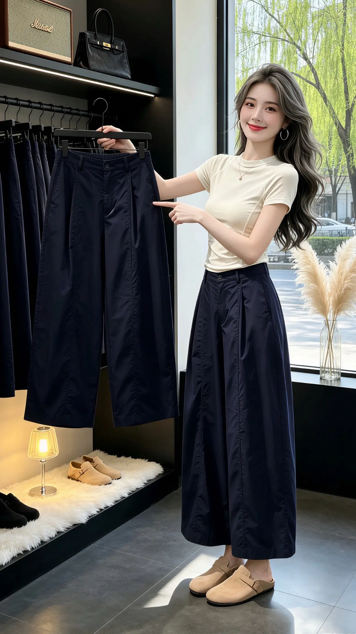 女生不费力的夏季穿搭 显瘦显高显气质 百搭神裤人手一条 显瘦显高显腿长...