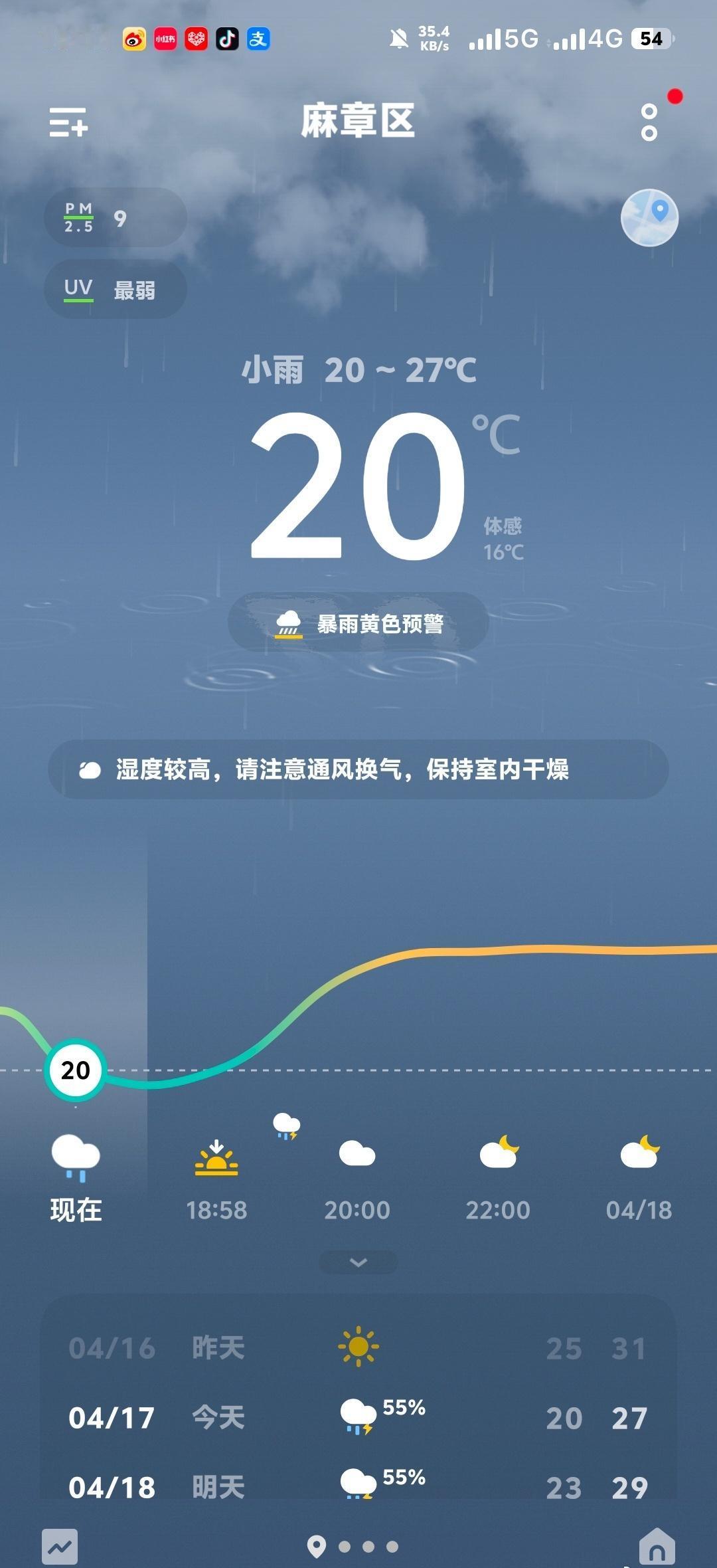 厂东。。。降温是你这样降的吗，我现在穿的一件短袖在外面冷的要活了 ​​​