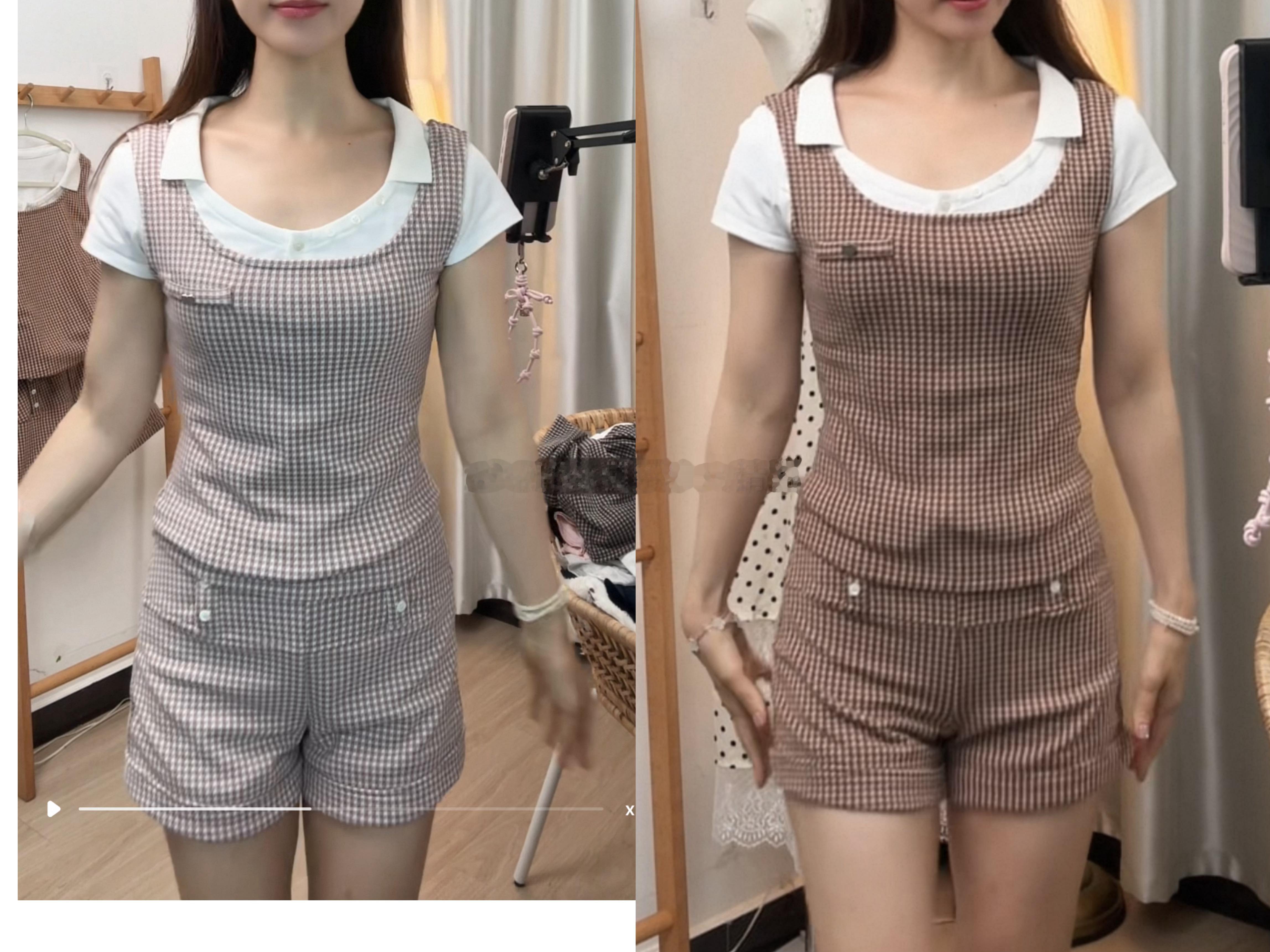 选好颜色了吗，粉色咖色也不错修身又很有弹力的一套 
