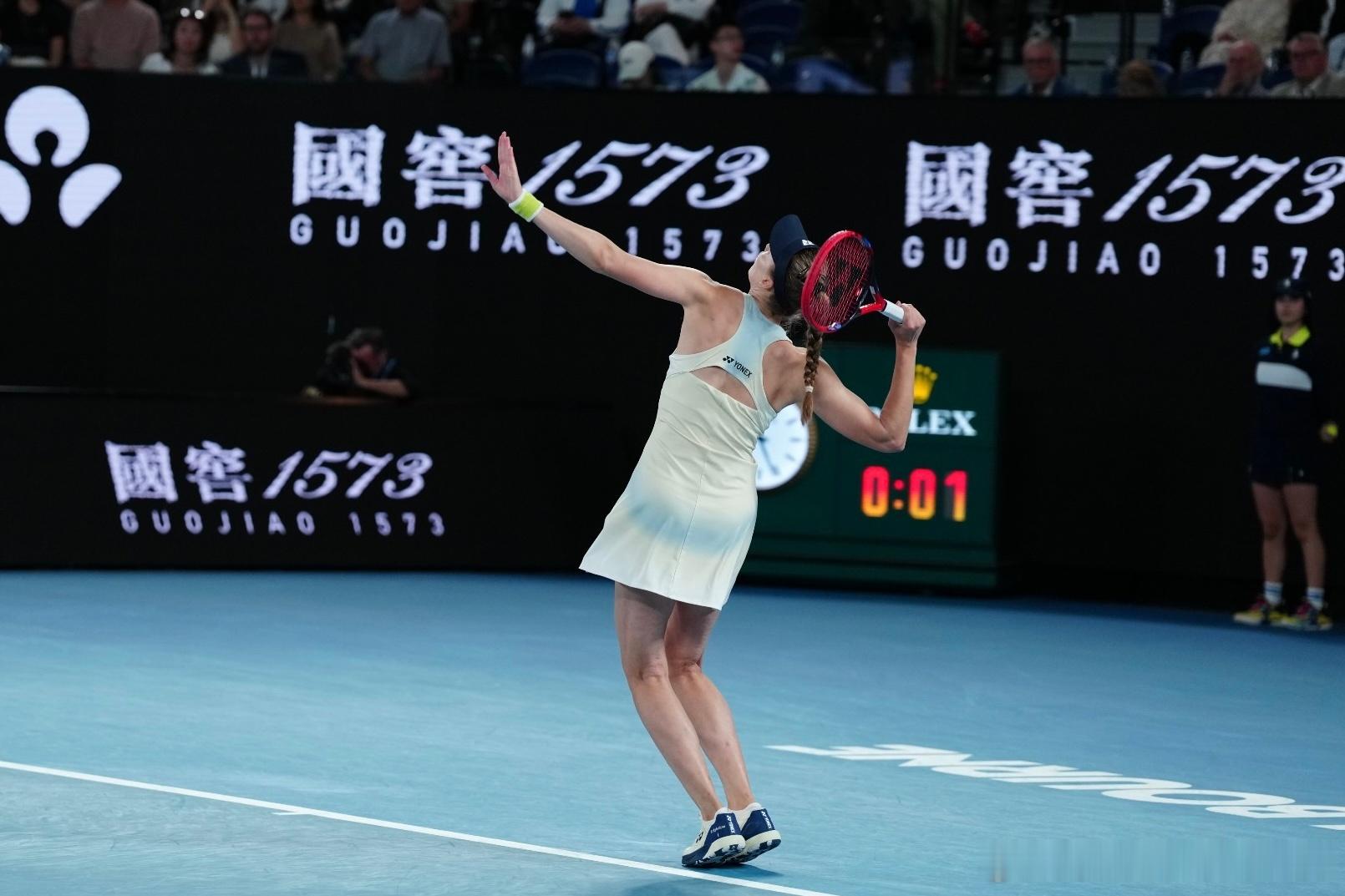 莱巴金娜！越来越好！！！重返澳网女单决赛✅这场和佩古拉的半决赛真的是表现非常突出