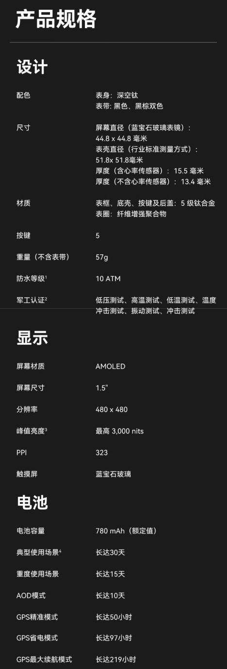 【华米 Amazfit Balance Ultra 智能手表发售：5 级钛合金材