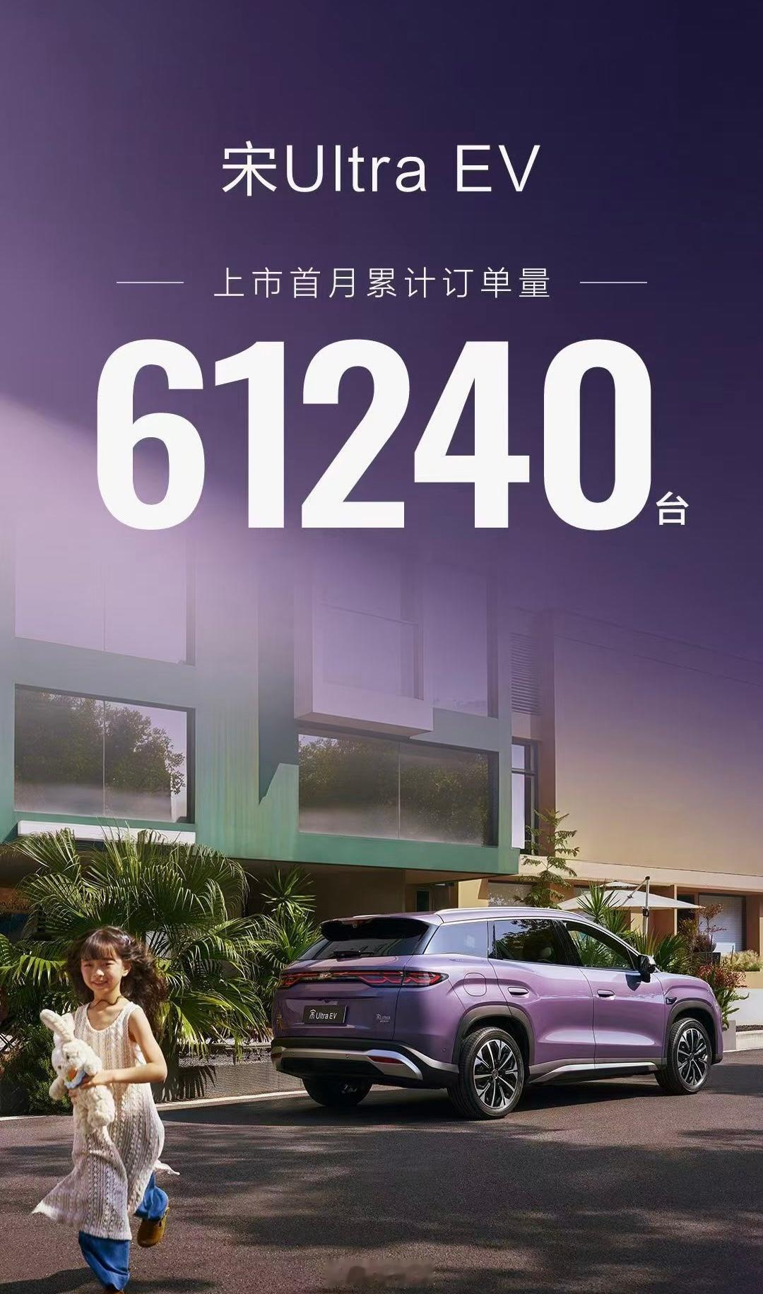 靠，一个月有没有？比亚迪还是猛 