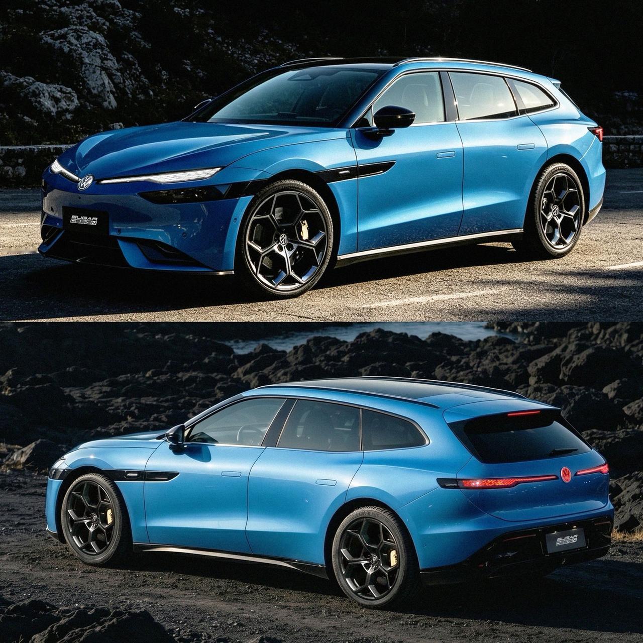 CC猎装后继有人？金标大众与众09 Variant旅行车新车预览！

昨天的与众