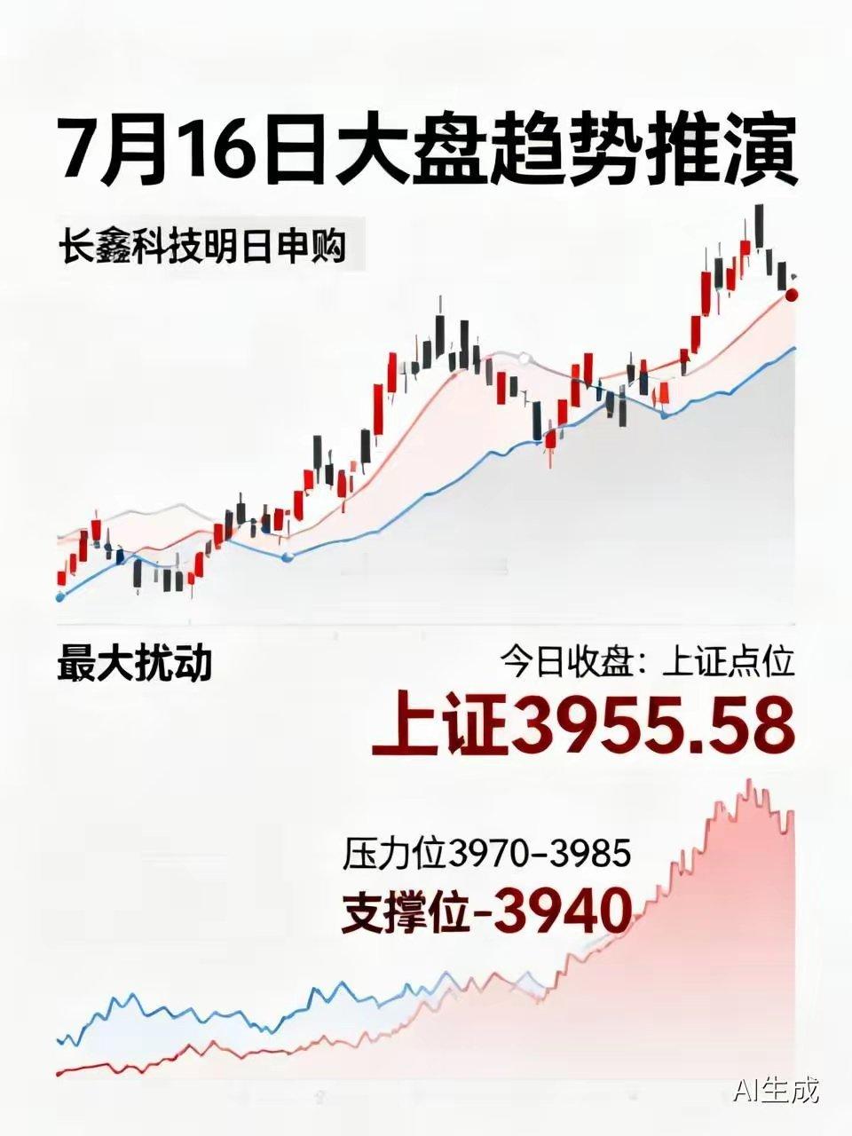 7月16日（明天）大盘完整趋势推演（仅行情客观分析，不构成投资建议）一、核心大背