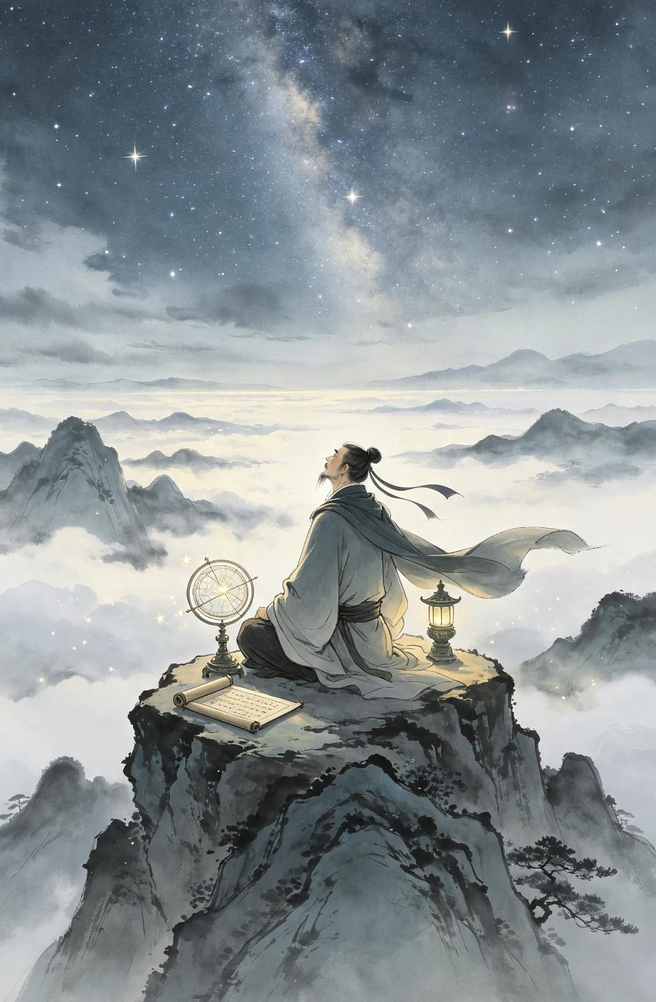 “画不呈虚像，人不困妄心”
从道家讲，你家墙上挂的那幅画，从来不只是装饰。
你每
