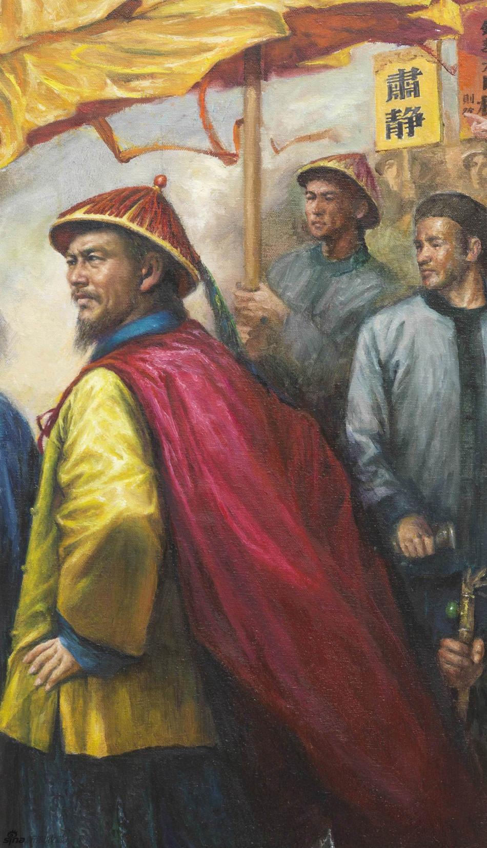 “林则徐被贬伊犁前夜，未焚诗稿，只命人将三样东西锁进樟木箱：一管凝结的虎门销烟池