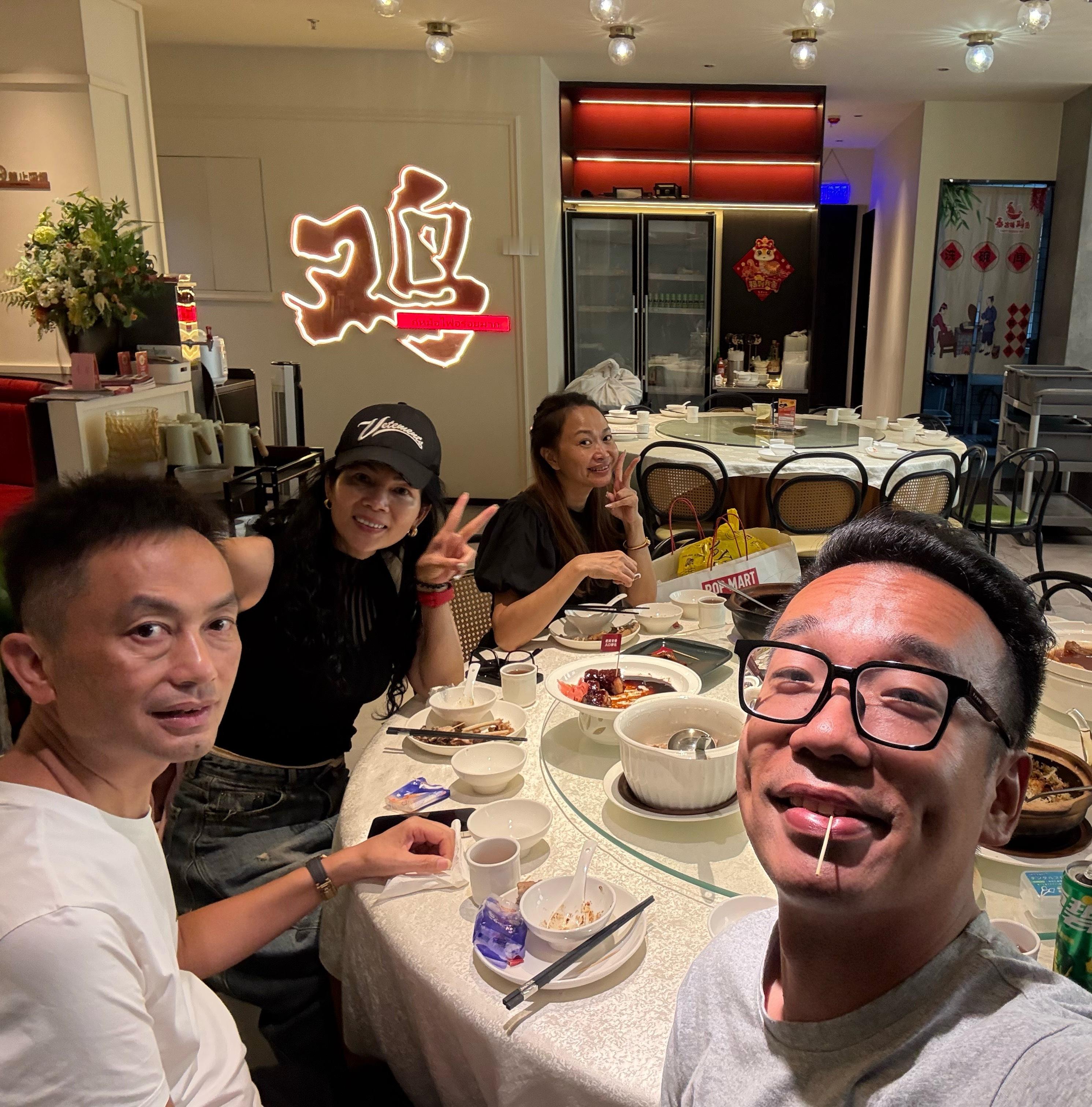 在泰国吃了一顿超级正宗的粤菜！ 差点以为在番禺雅居乐的禾府[笑cry][笑cry