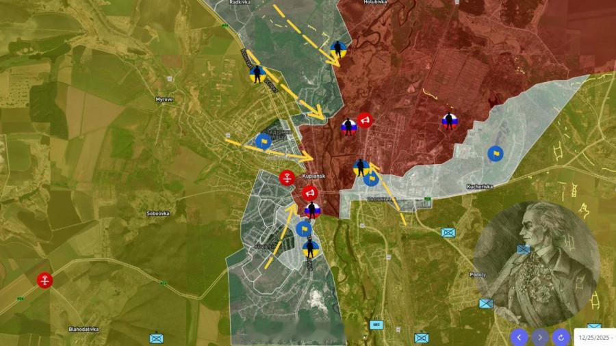 从罗津，西蒙诺夫（蹲了库皮扬斯克方向两年的RT战记）等多名内幕人处得知，他们大致