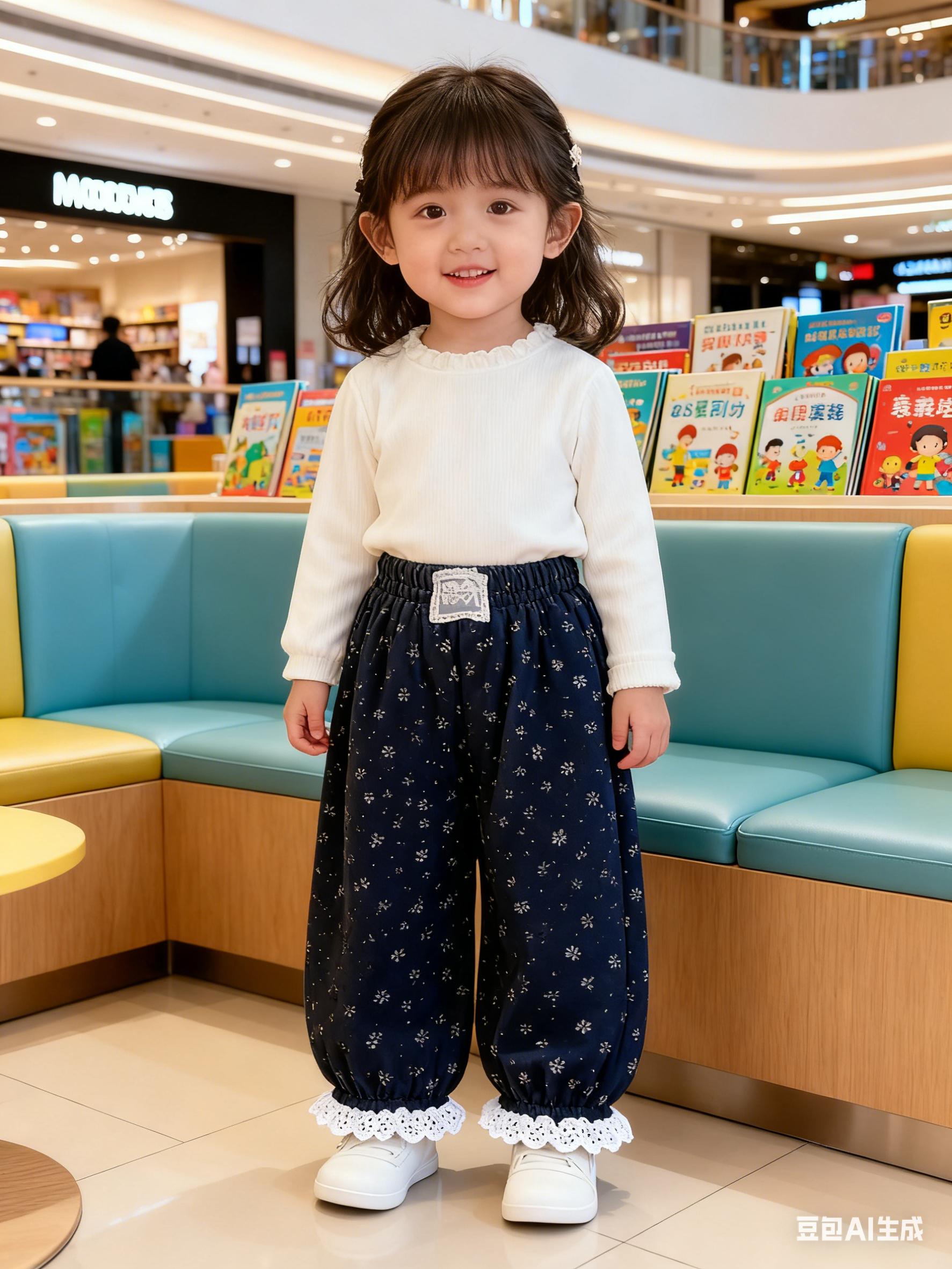 儿童加厚一体绒碎花灯笼裤 面料柔软细腻 款式洋气百搭 价格划算 趁现在...