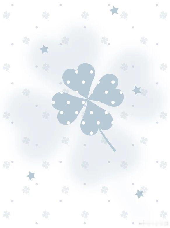 WeChat ｜韩系高级感 四叶草🍀聊天壁纸 