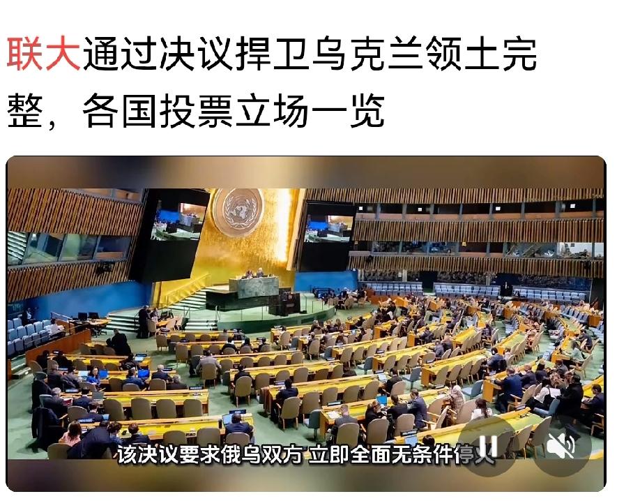 请问：头几天联合国大会对俄乌战争的投票，伊朗投的是什么票？
我知道美国以色列投的