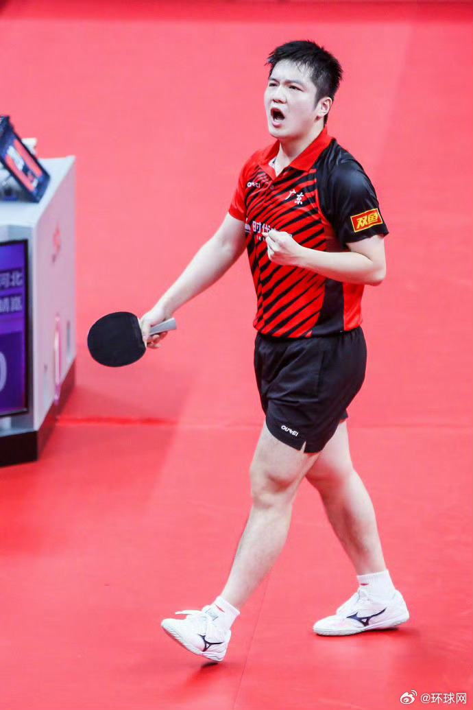 【#樊振东锁定全运会男单4号种子# 】上一届全运会男单冠军，三届全运会五金获得者