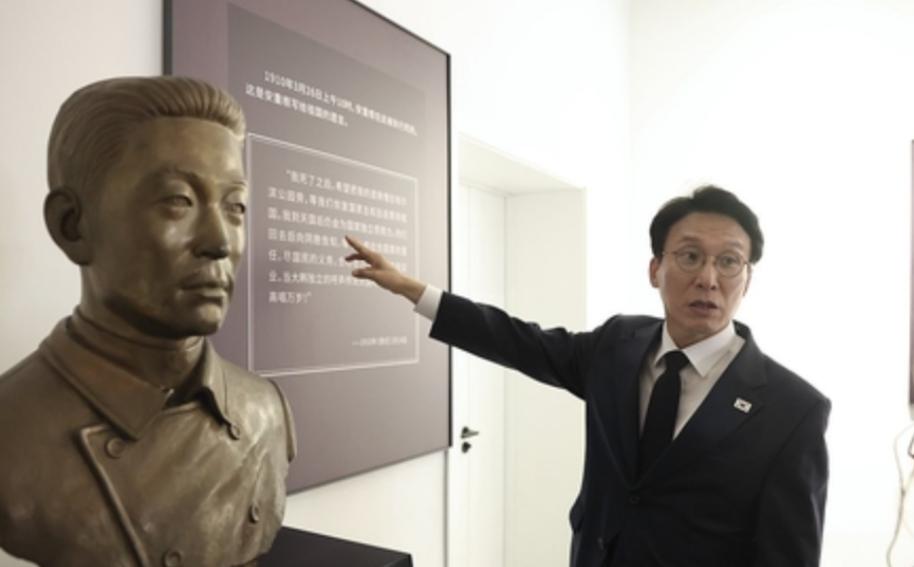 韩国总理金民锡结束了三天的访华行程，提出一个几乎所有访华韩国领导人都会提到的话题