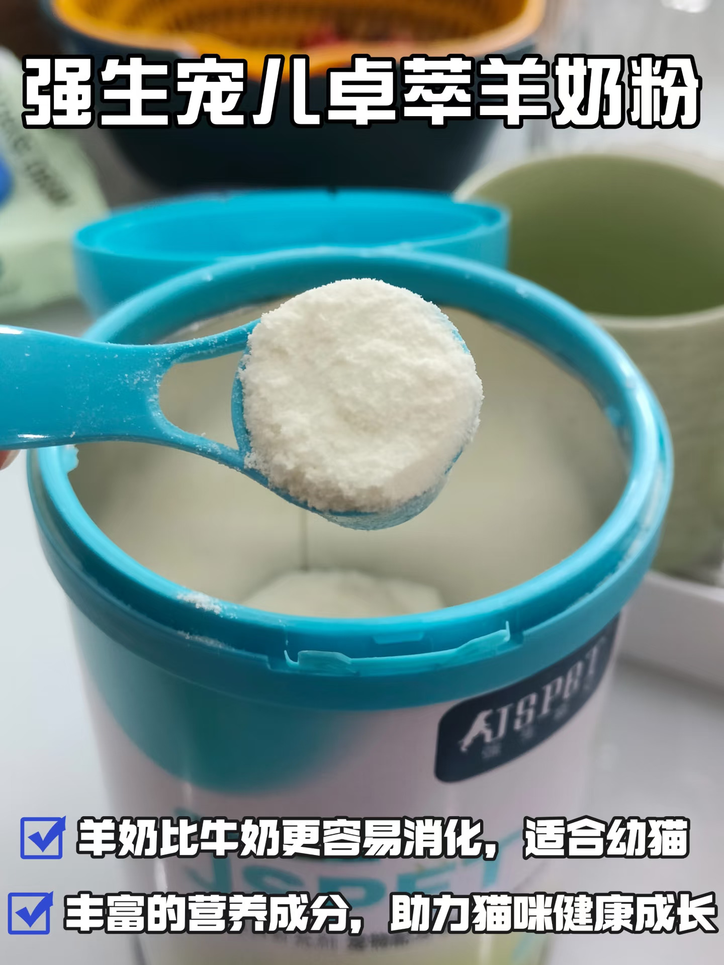 羊奶粉对猫咪的好处，90%的宠主竟然都不知