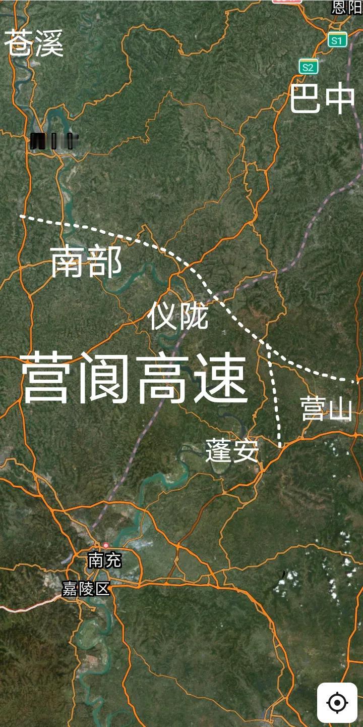 正在建设，四川南充营山至阆中正在建设一条非常适用的直达高速，该项目2026年建成