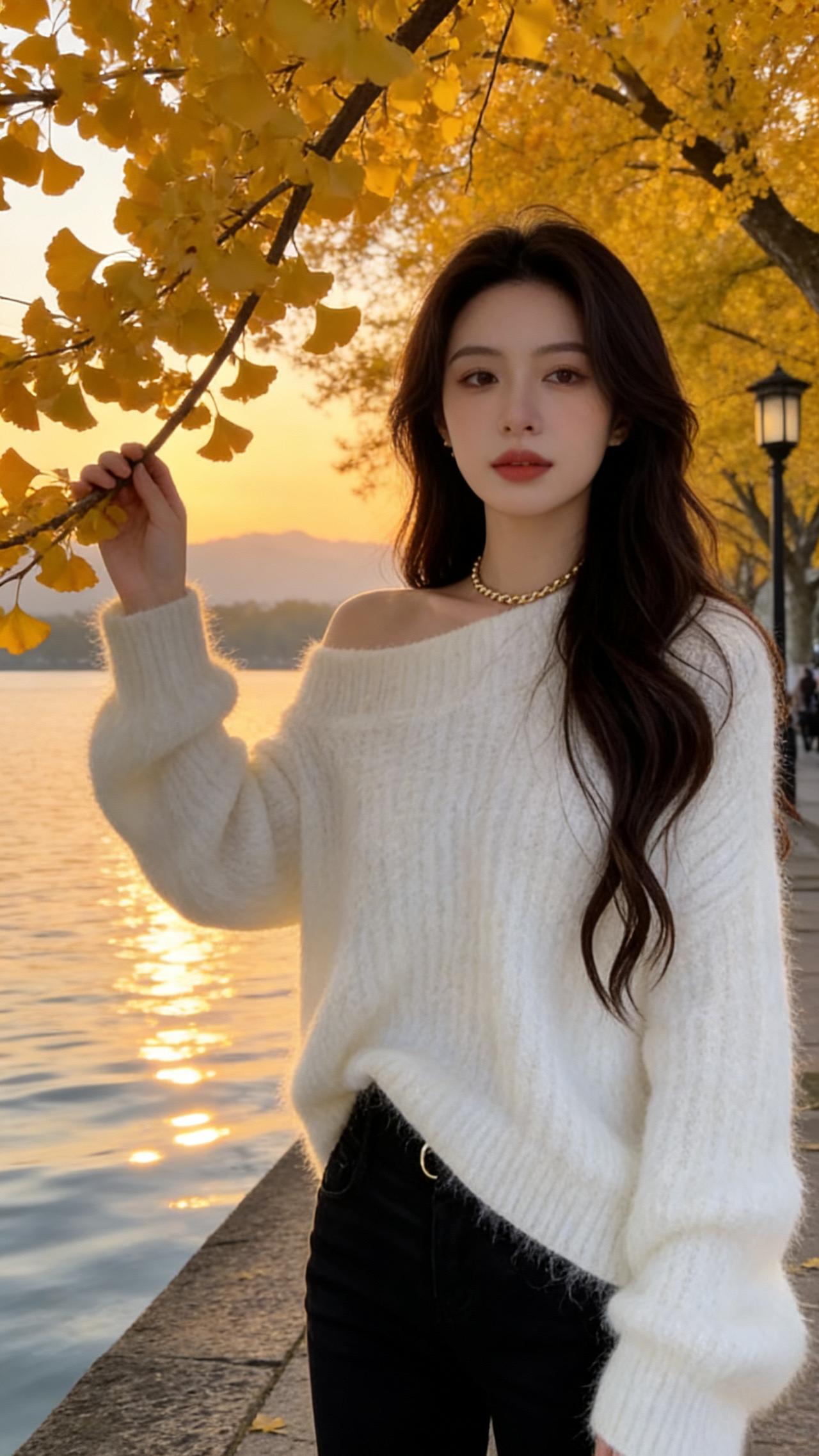 穿搭 每日分享 甜美女孩 我又心动了 毛衣