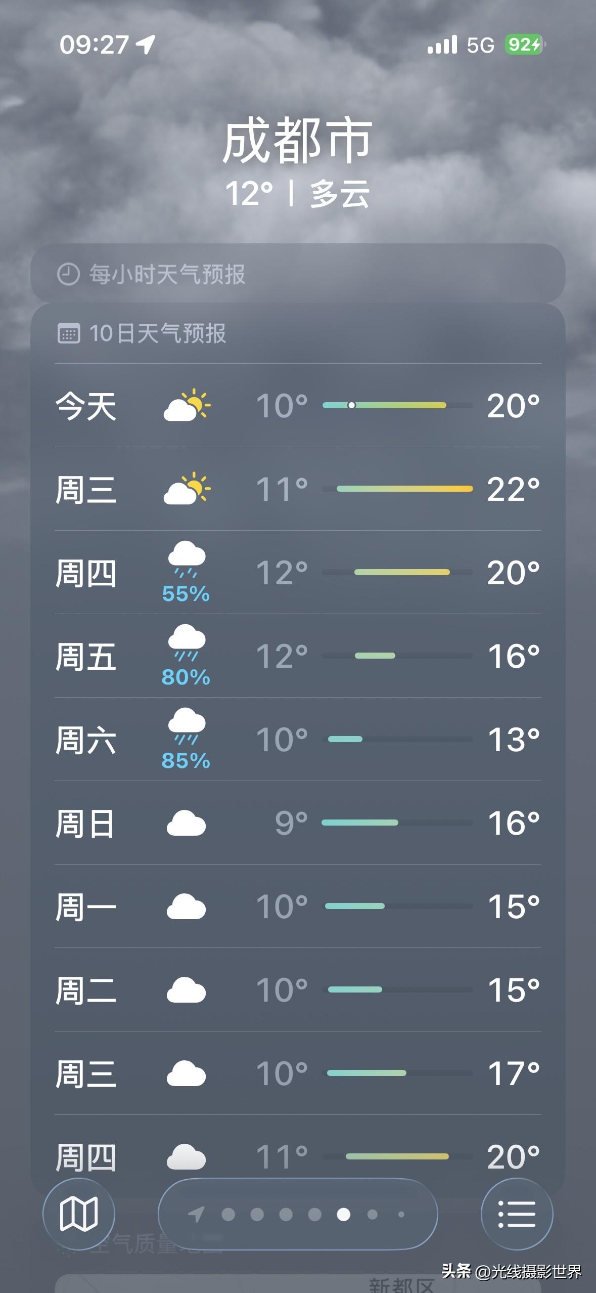 川A大军，冲啊，赏花去啊！3月10日和11日，四川省成都市，阳光灿烂，最高气温2