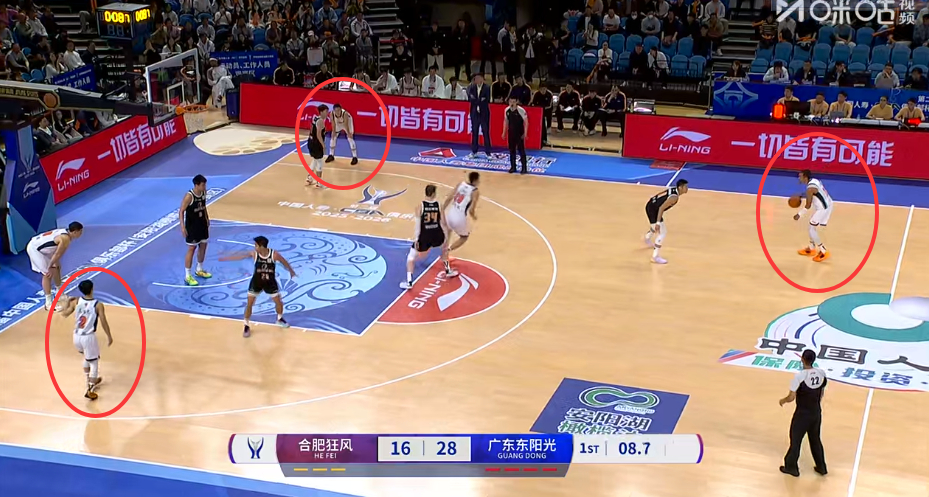 像不像当年“黑白矮”的配置？谁都可以弧顶拿球组织进攻，然后不管哪边出机会都能直接