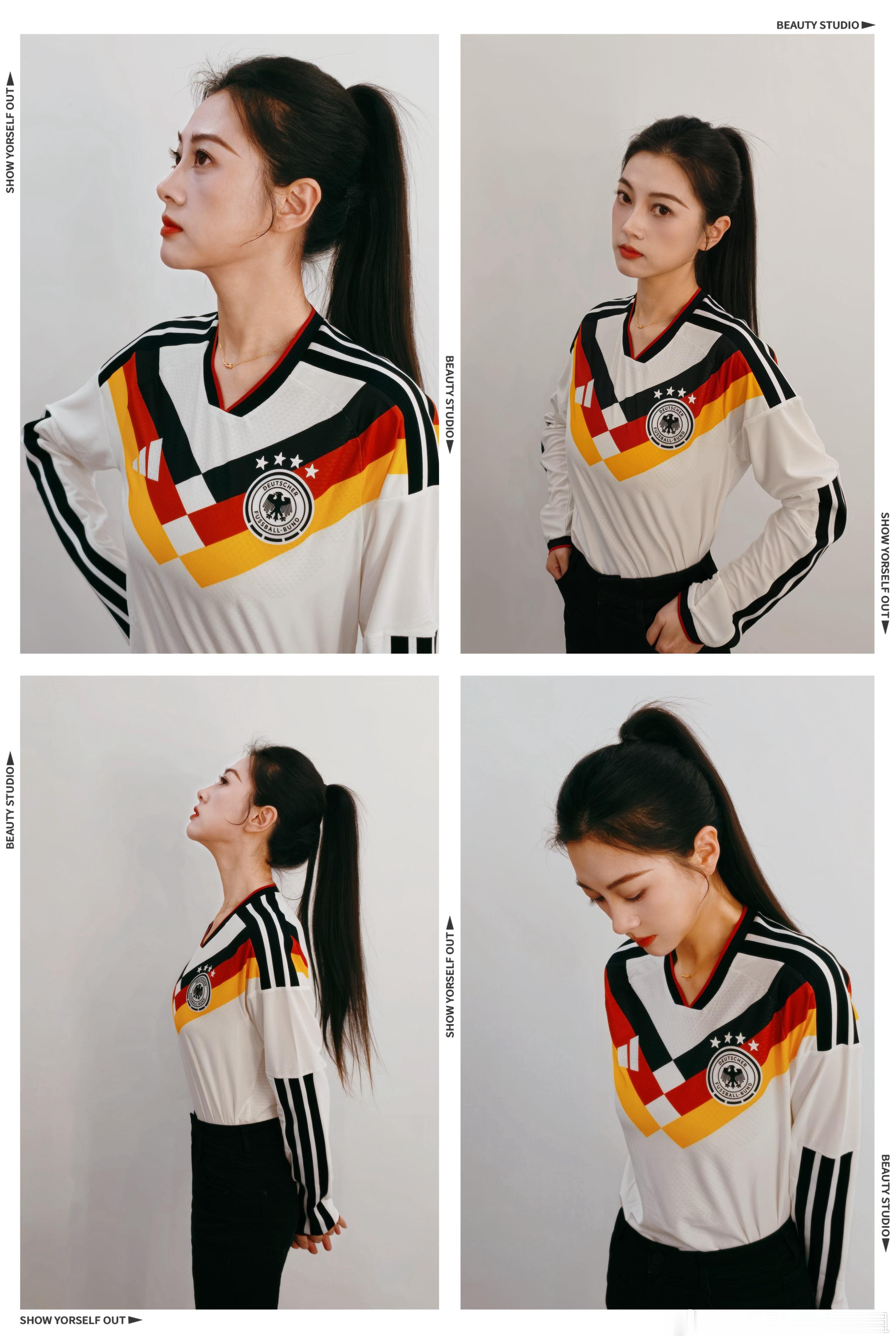 最高级的食材往往只需要最简单的烹饪，最经典的球衣只需马尾黑裤白墙。德国队世界杯 