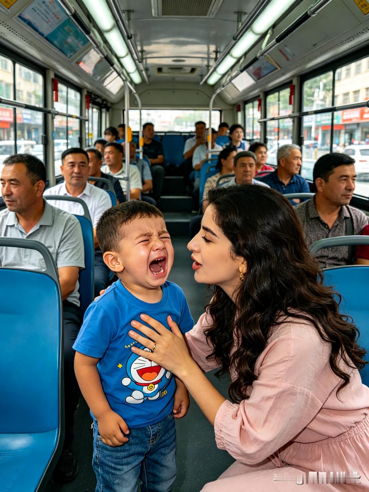 我是乌鲁木齐人，73年属牛的，今年53岁。

晚上下班，我正在公交车上写微头条。
