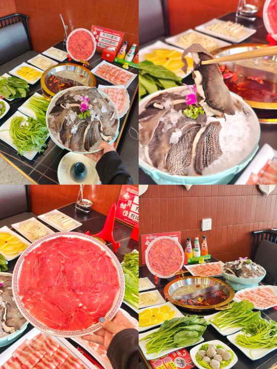 沈阳火锅🍲三分钟蒸汽毛肚巨好吃！