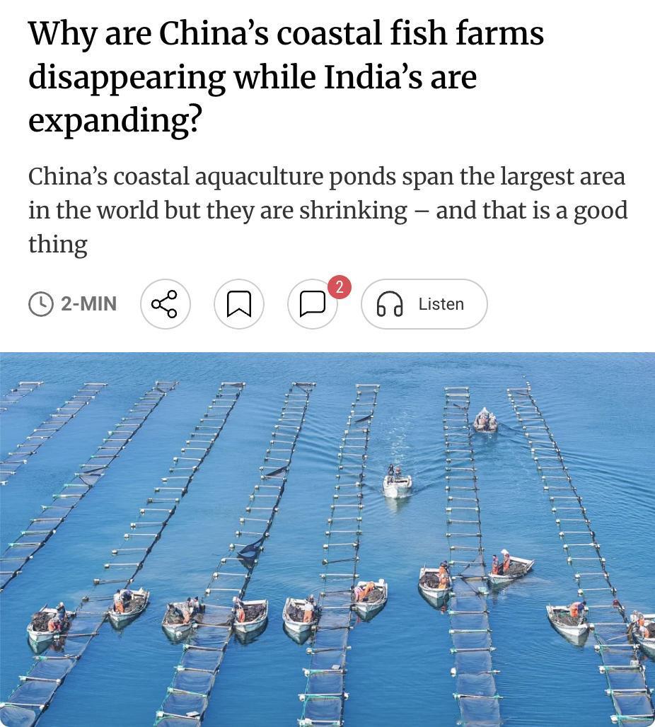 外媒：中国科学院等机构基于2022年数百万张卫星图像，首次绘制了全球沿海养殖池塘