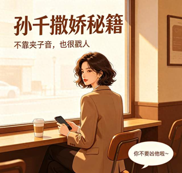 万万没想到！孙千撒娇秘籍，不靠夹子音也很戳人