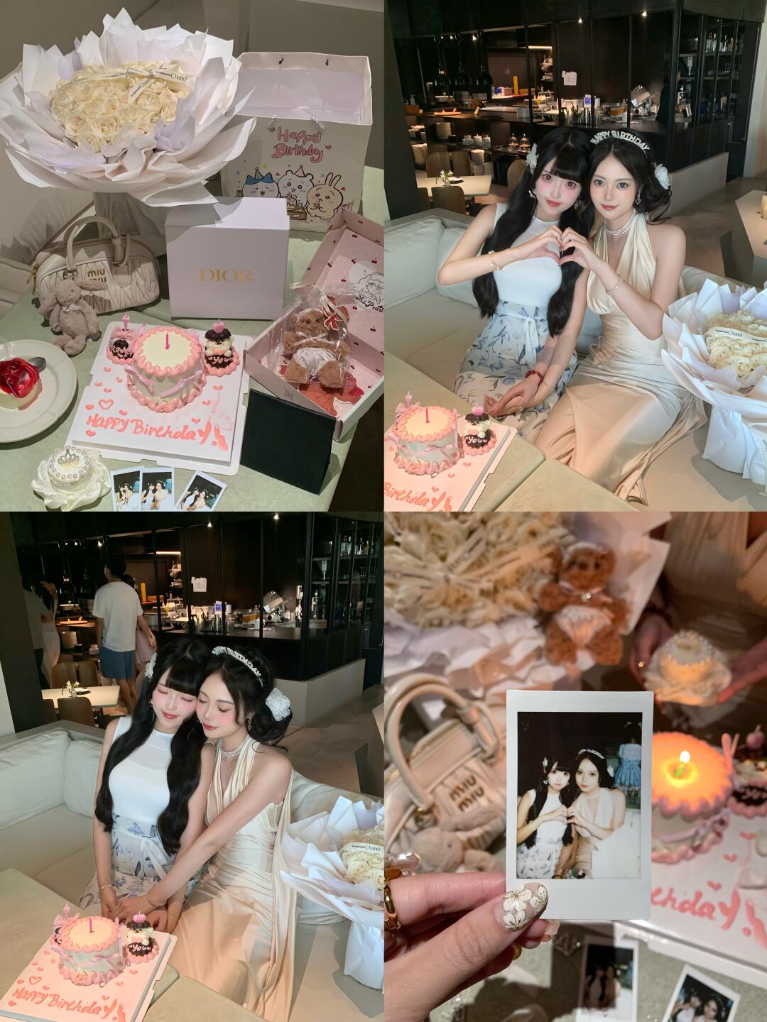 ˗ˋ🎂ˊ˗ 存一些和姐妹的生日拍照姿势.ᐟ.ᐟ