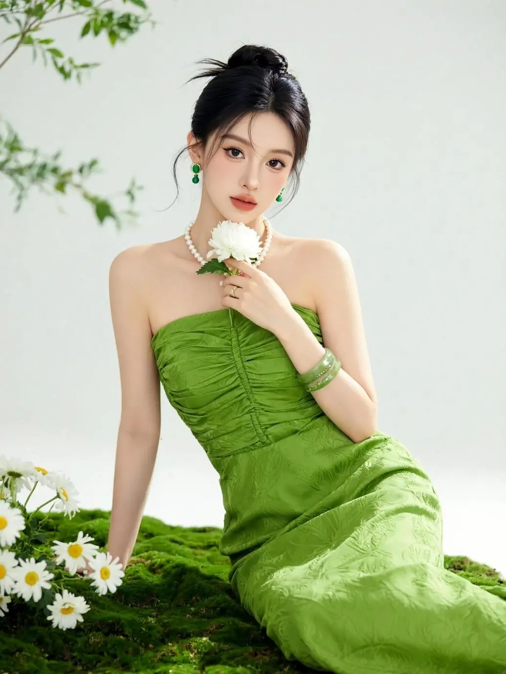 AI绿植系写真 ai创作  玩法合伙人计划 我在拍特效 AI写真