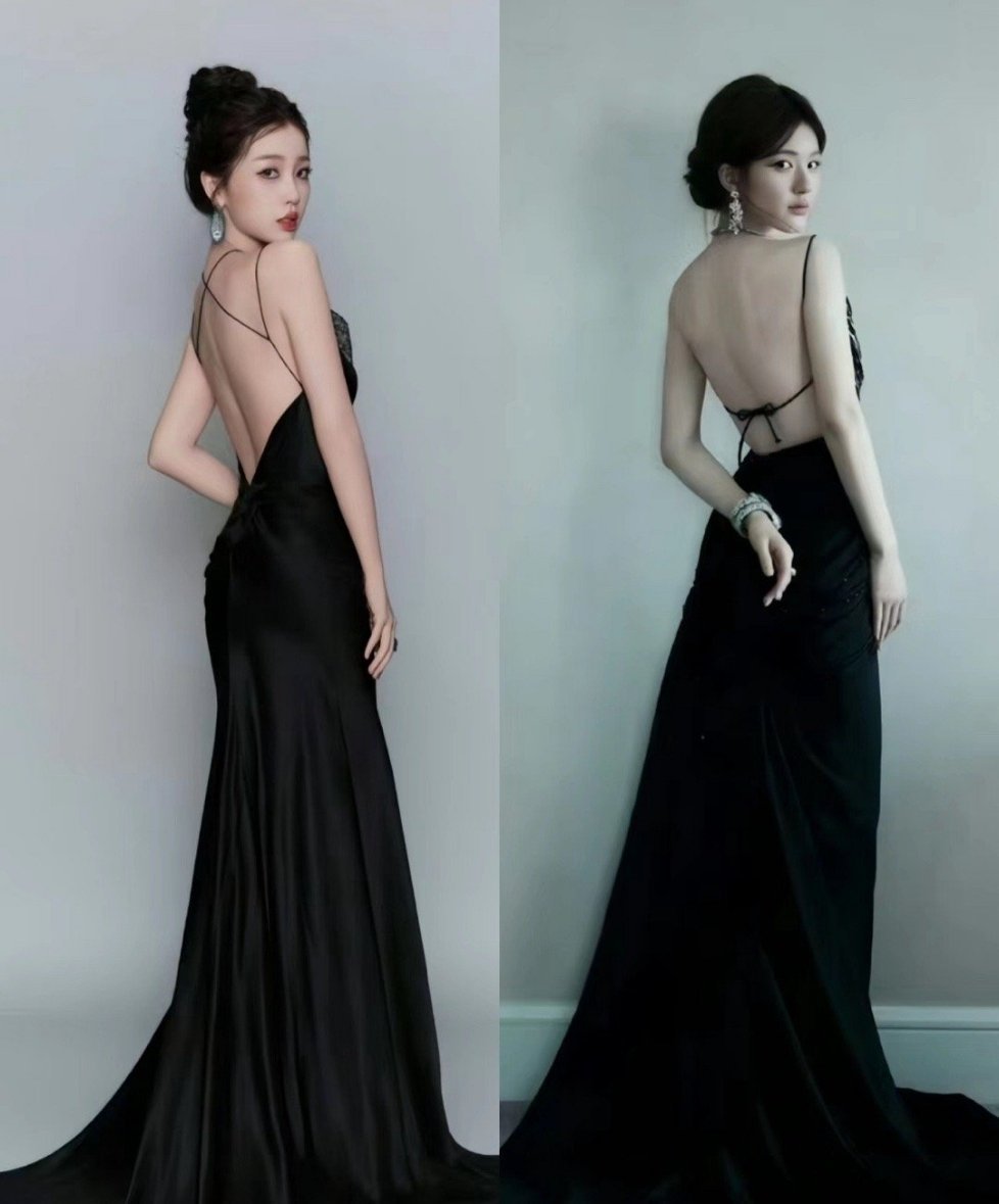 虞书欣和赵露思身高差挺多的吧？咋还p成一样的感觉了 ​​​