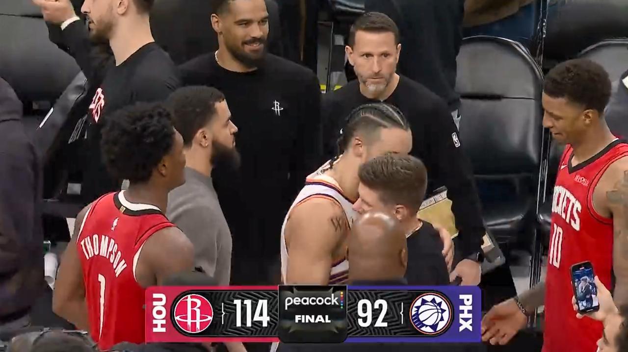 火箭114:92拿下太阳。
阿门28分7篮板8助攻1封盖正负值+25全队最高
小