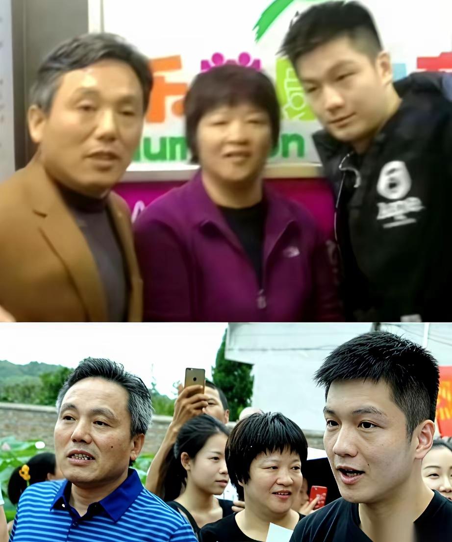 樊振东爸妈这波操作，看完真的鼻子一酸。
 
记者追着采访，老两口躲着不见，电话里