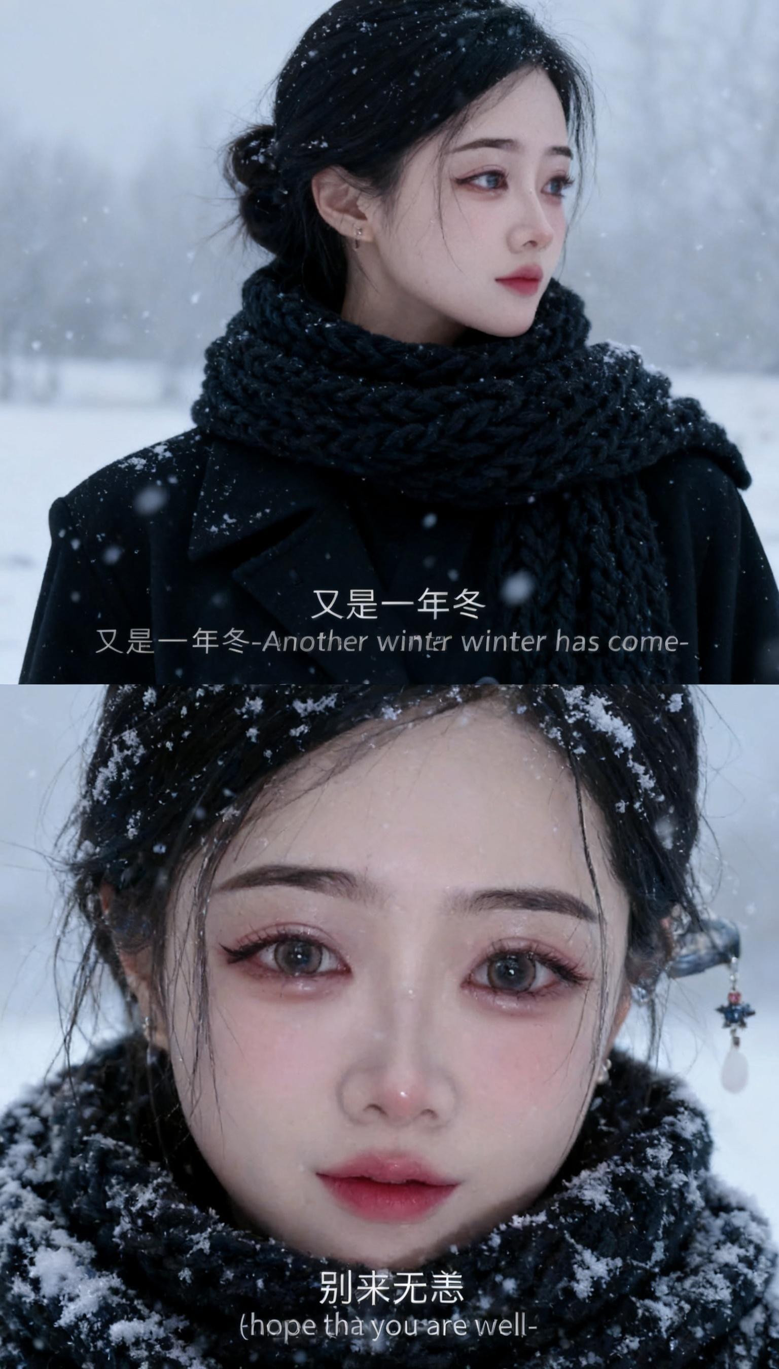 下辈子就长这样了。