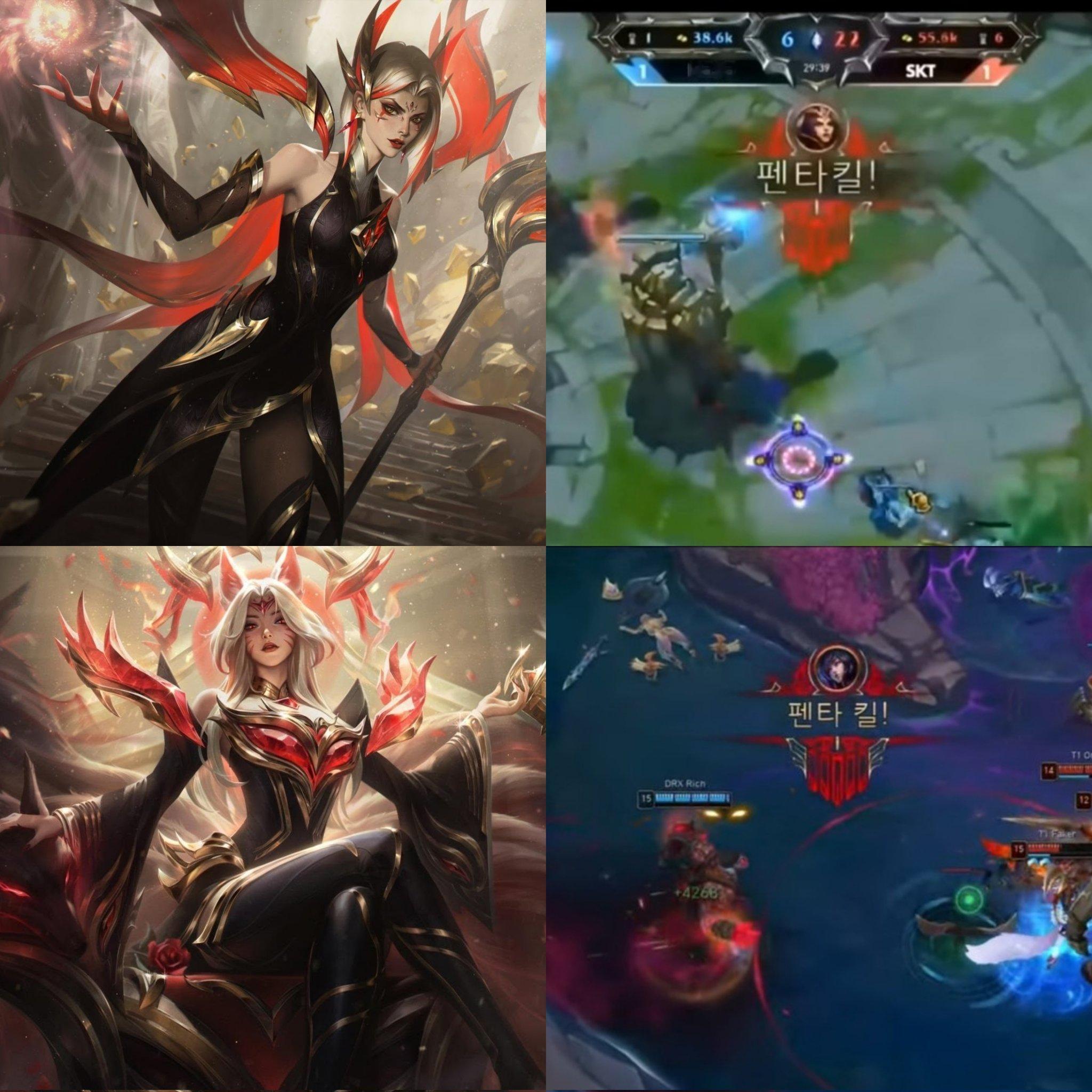 10 年前，Faker 凭借乐芙兰拿下了自己的第一个五杀。10 年后，他凭借阿狸