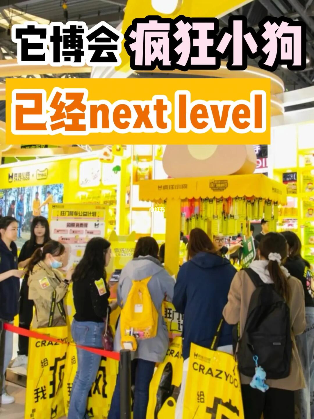 它博会疯狂小狗已经Next level 了……